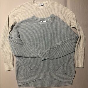 Hollister crew neck sweater - bundle of 2